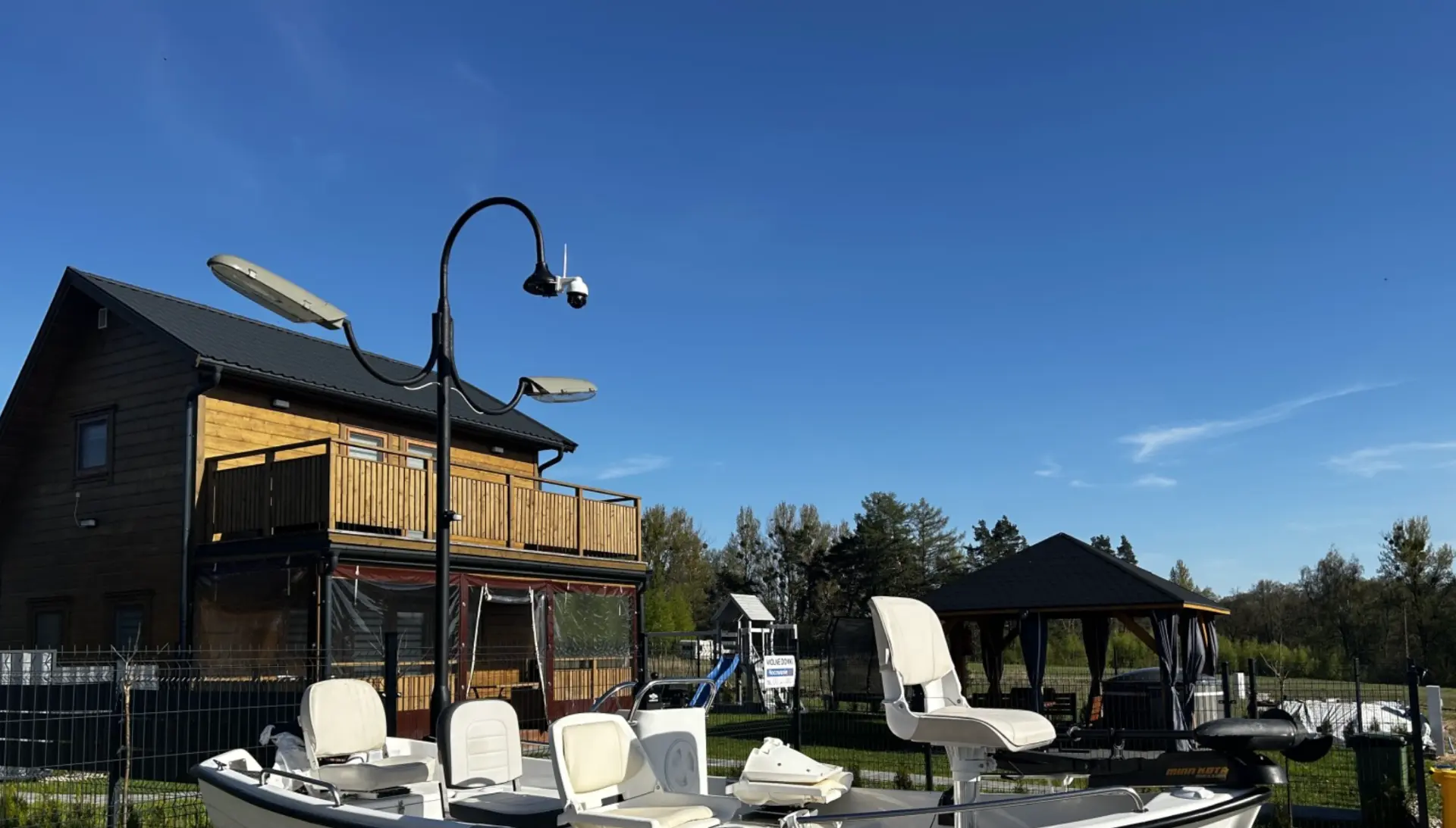 Domek Ostoja Mazury z balkonem i tarasem, Fuleda